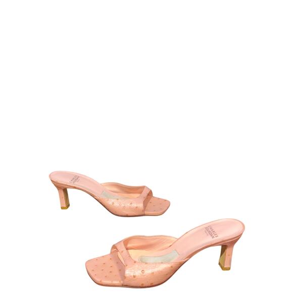 Vintage Charles jourdan leather mules size 7.5B - Picture 3 of 9